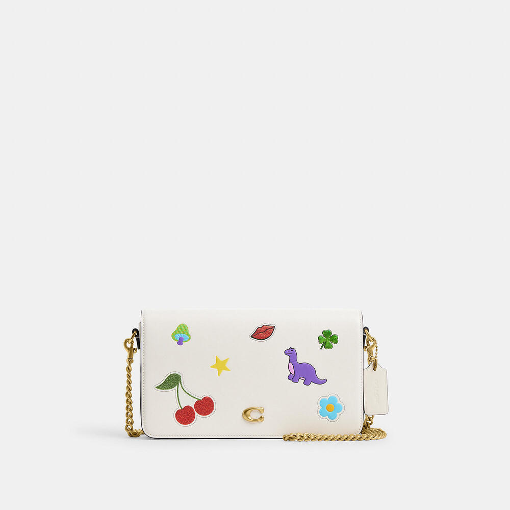 Coach Mila Crossbody Bag With Sticker Print